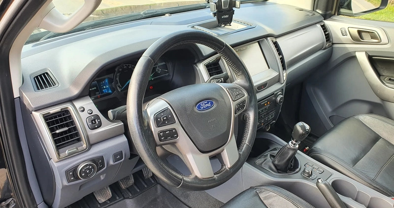 Ford Ranger cena 103900 przebieg: 189630, rok produkcji 2016 z Warszawa małe 436